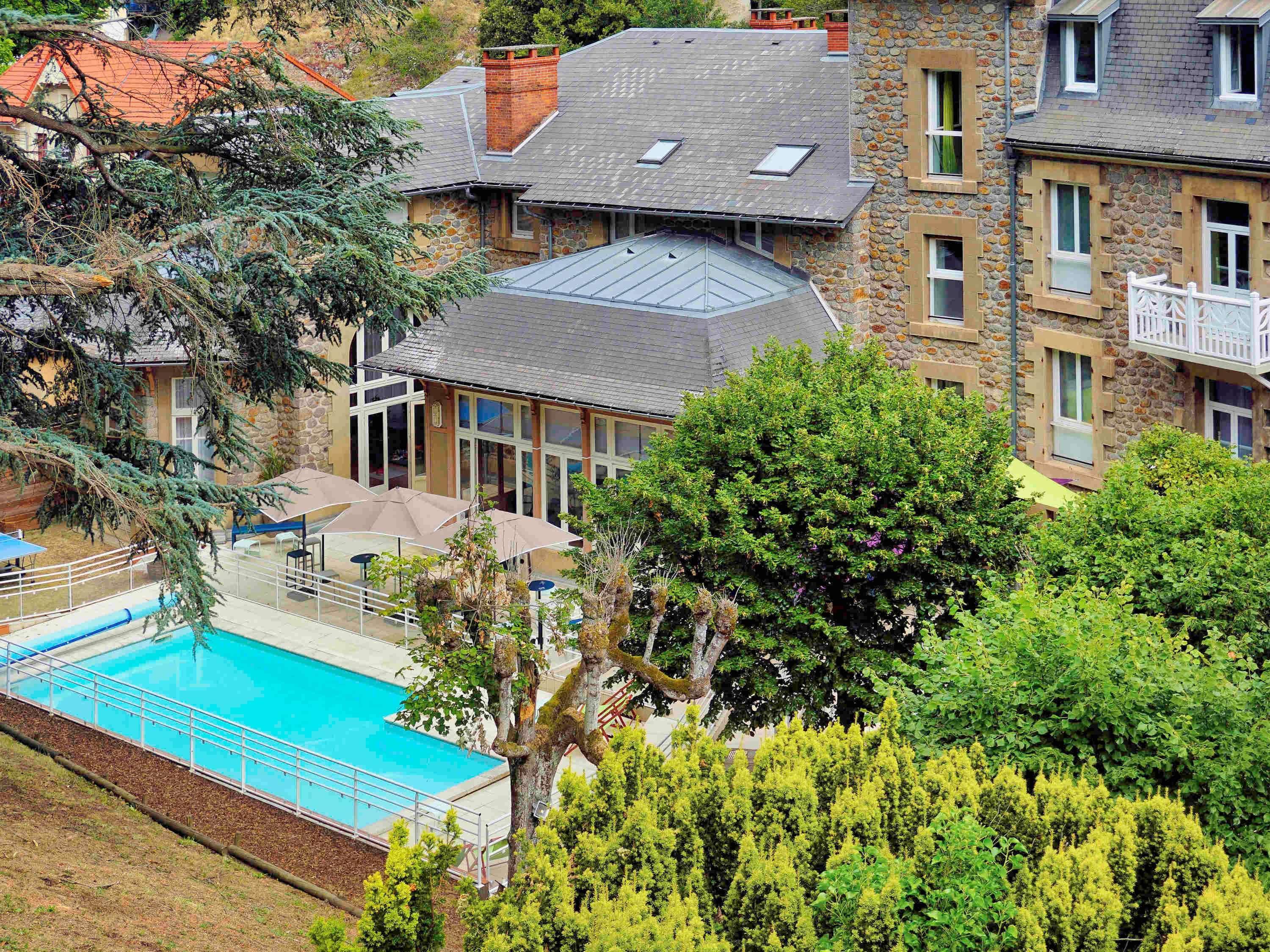 Hotel Mercure Saint-Nectaire Spa & Bien-Etre Exteriér fotografie